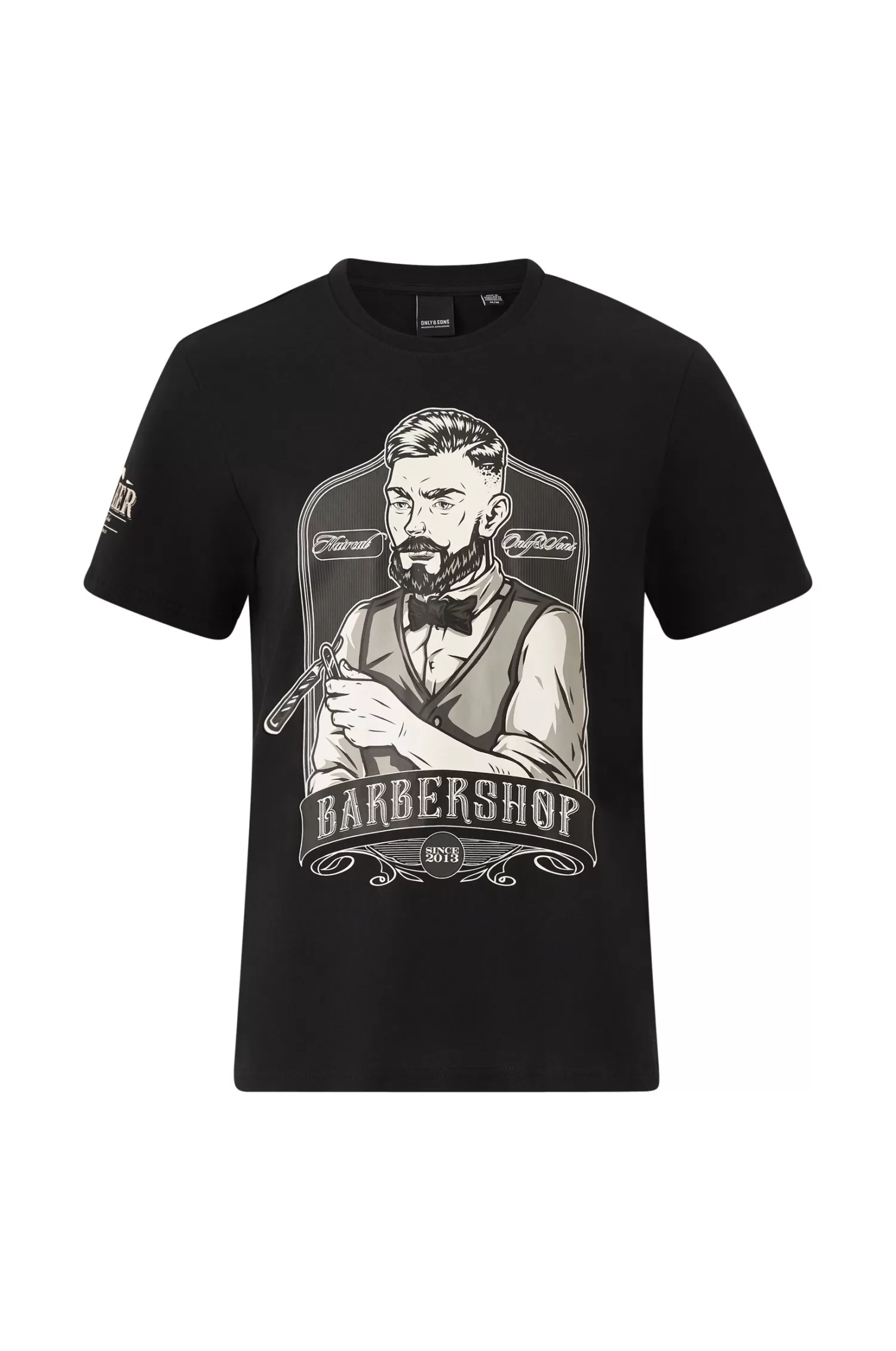ONLY & SONS T-Shirt Onsmovember Reg Frontprint Tee Outlet
