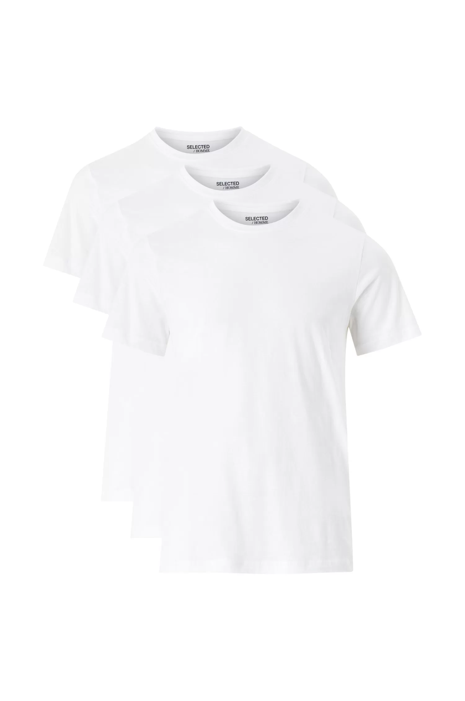 Selected HOMME T-Shirt Slhaxel Ss O-Neck Tee W 3-Pack Sale
