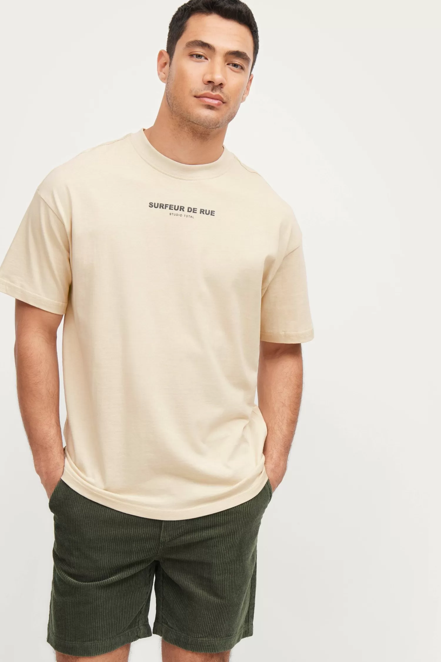 Studio Total T-Shirt Surfuer Print Tee Discount