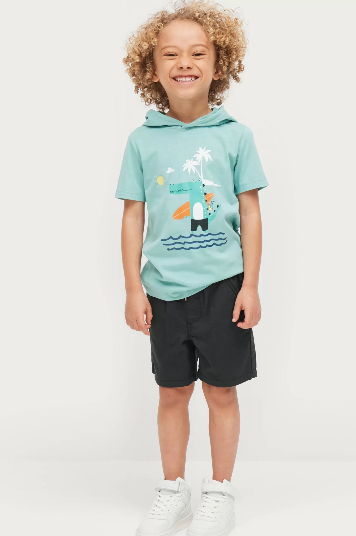Ellos T-Shirt Viktor Med Huva Clearance