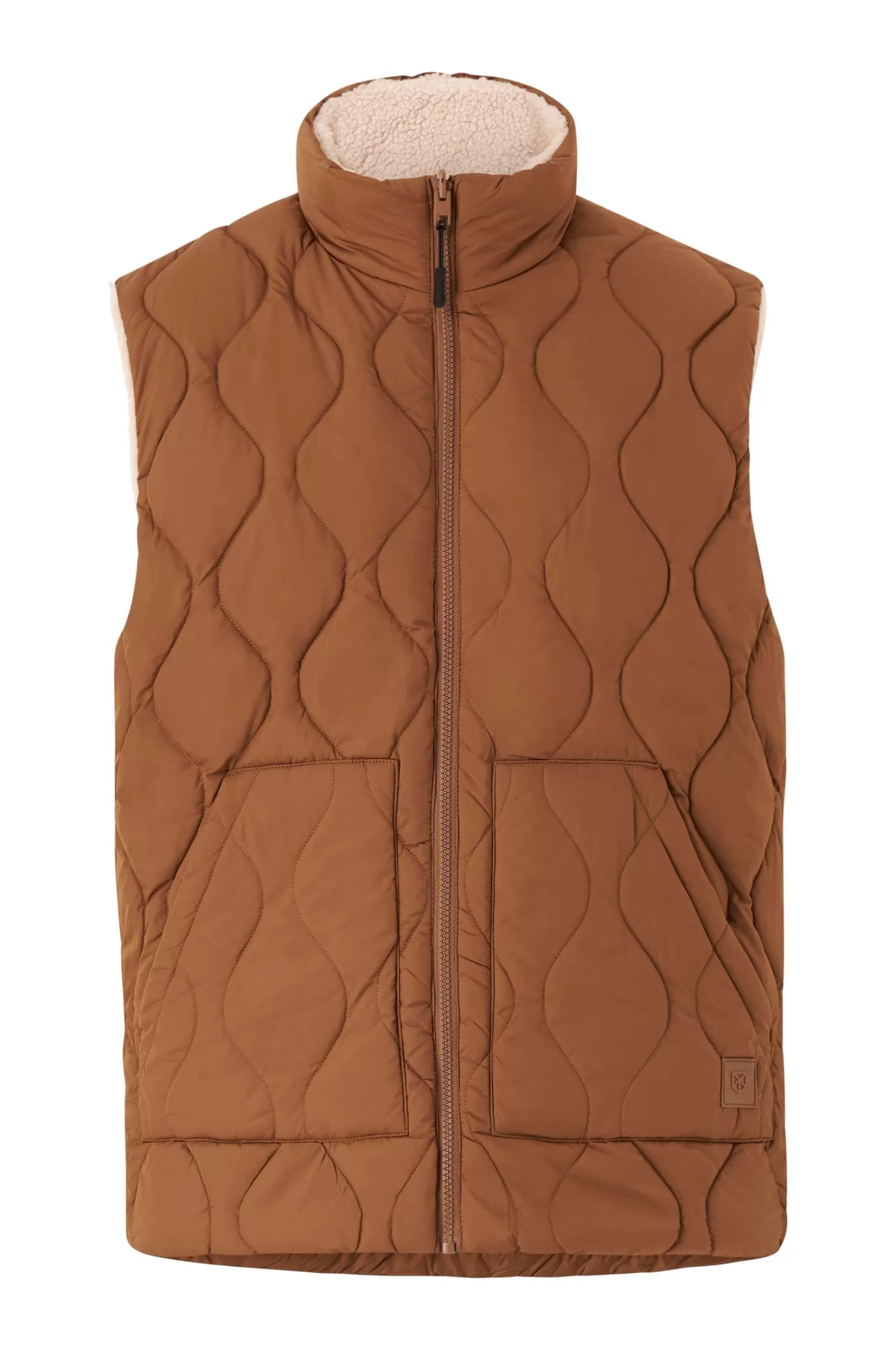 Jack & Jones Vast Jprblusidewinter Reversible Vest Bf Cheap